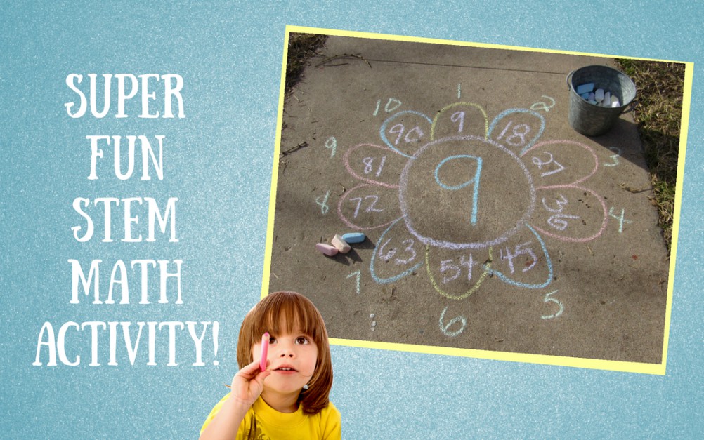 Super Fun STEM Math Activity: Flower Power Multiplication